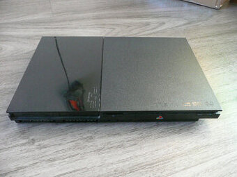ps2 slim konzole + 10 her