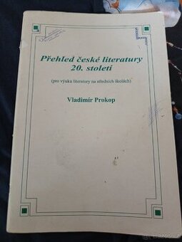 Přehled české literatury 20 století