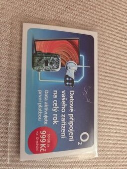 O2 Roční datové připojení 50GB