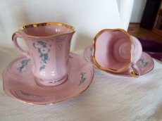 Prodám hrnečky z růžového porcelánu - 1