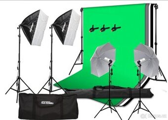 Foto video studio set světel - 1