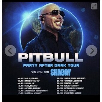 Pitbull After Dark Party-Praha 18.6.