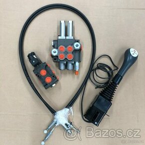 Sada hydraulického rozvaděče a joysticku pro čelní nakladač