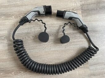 Spirálový nabíjecí kabel pro elektromobily - Phoenix Contact