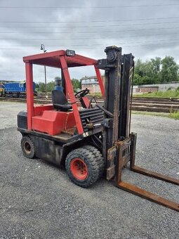 Vysokozdvižný vozík JZD SV30 A, nosnost 3000kg, diesel