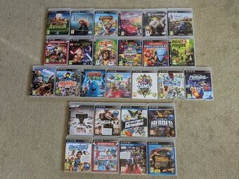 Hry Dětské a MOVE PS3 Playstation 3
