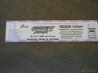 SLEVA Masters of Rock 2025
