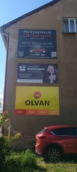 Pronájem reklamní plochy na domě v Úpici