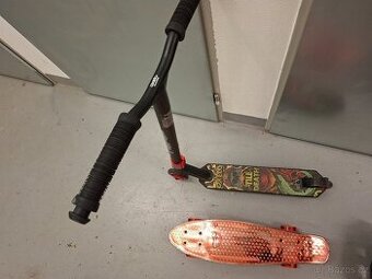 Koloběžka a skateboard rezervace