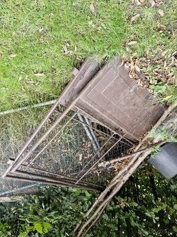 Stará brána 2x 150 x 170 cm