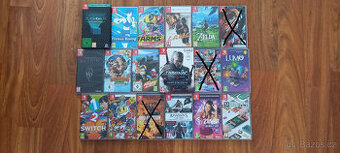 Prodám hry na Nintendo Switch