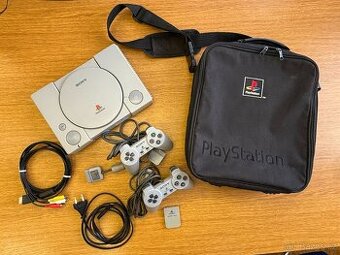 Playstation 1 scph 5552 komplet s originální taškou