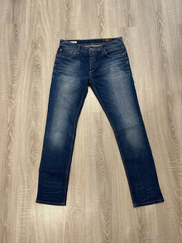 JACK & JONES - SKINNY DENIM KRÁSNÉ PÁNSKÉ DŽÍNY W32/L32 🤩