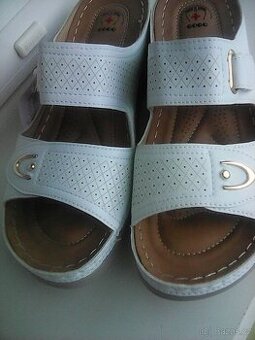 PANTOFLE zdravotní, vel.39/40 - NOVÉ