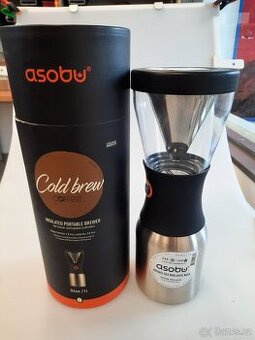 Kávovar Asobu Cold Brew 1 litr stříbrný