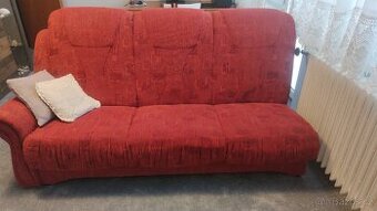 Rohová rozkládací pohovka s úložným prostorem