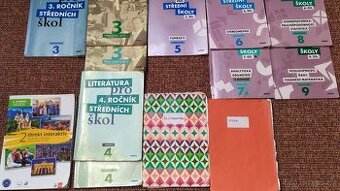 UČEBNICE ČJ, MATIKY, AJ, NJ PRO SŠ