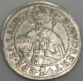 TOP Stříbrná Mince 3 Krejcar 1681, stav 0/0 LUXUSNÍ STAV 