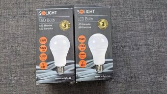 2x Solight LED žárovka 15W 3000K 1220lm
