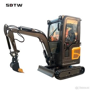 Pronájem minibagru TW16A, motor Kubota 10.4kW