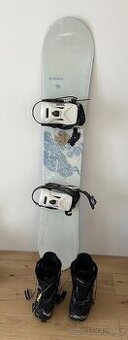 Snowboard MORROW + boty Burton zdarma