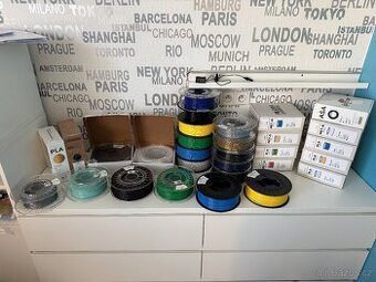 Filamenty pro 3D tisk