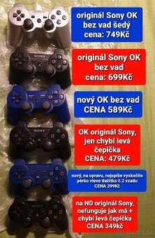 Bezdrátové ovladače na ps3 na PlayStation 3