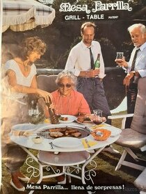 elektrický grilovací stůl