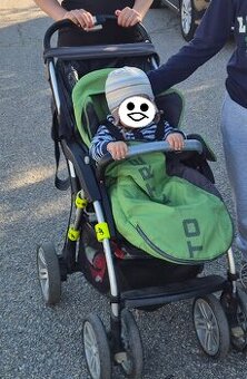 Dětský kočárek trojkombinace - starší - použitý - dobrý