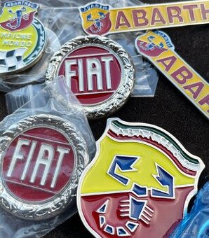 Fiat Abarth štítky - 1