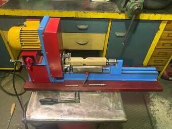 Domácí soustruh na dřevo – 380 V