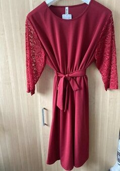 Italské společenské nové šaty vel. 46 a více