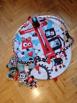 Yookidoo hrací podložka a hrazdička Země robotů