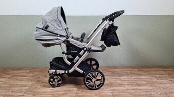 Gesslein Kočárek F6 Air+ s koženým madlem a C1-Lift taškou