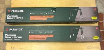 nová Parkside..Sada skládací pracovní kozy..2ks