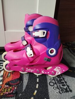 Kolečkové brusle, velikost 34-36, rostoucí