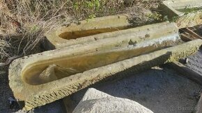 Stará kamenná koryta, žlaby, koryto, žlab