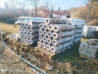 Palisády, zámková dlažba