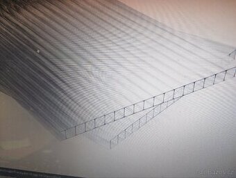 Makrolon 10 mm, 2x3 m , použitý