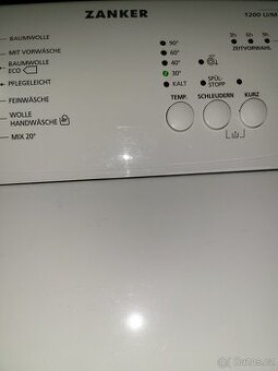 pračka na 6kg prádla, 1200 ot