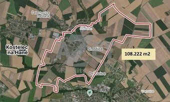 Prodej pole, 108.222 m2, Smržice