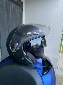 Moto helma - Cyber U44 - XXL Černá matná