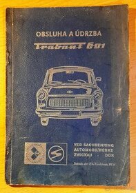 Brožura Obsluha a údržba Trabant 601, 1978.