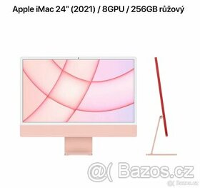 Apple iMac 24" (2021) / 8GPU / 512GB růžový - 1