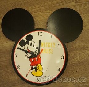 dětské hodiny Mickey Mouse