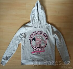 NOVÉ - Mikina s kapucí, hoodie, Barbie, vel. M a L - 1