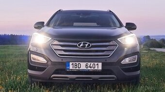 Hyundai Santa Fe 2015 max výbava 113tkm top stav 165kw 8pneu