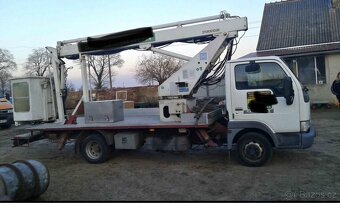 Pracovní plošina Nissan Cabstar 20m
