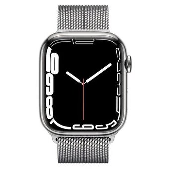 Apple watch series 7 cellular , 45mm silver