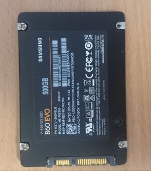 Samsung 860 EVO SSD 500GB